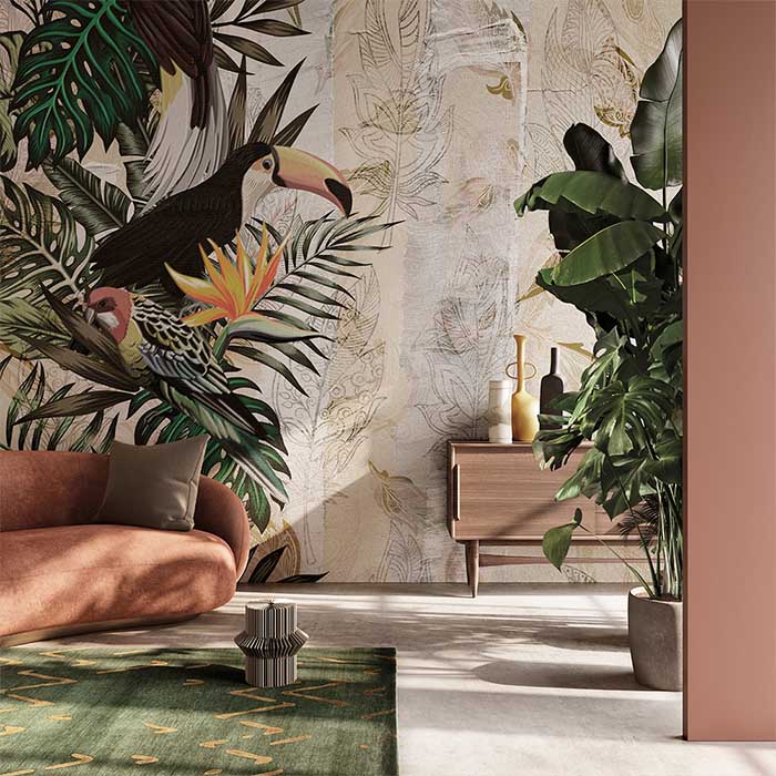 Green Hand Crafted Wallpaper Roller Lamps (pair) – Bonita Interiors